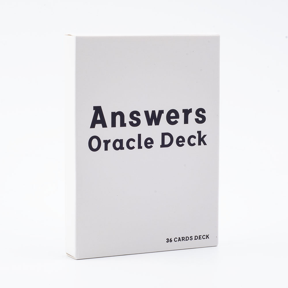 Board Game Quantum - Колода ответа Oracle, 36 карточек, сообщение,
