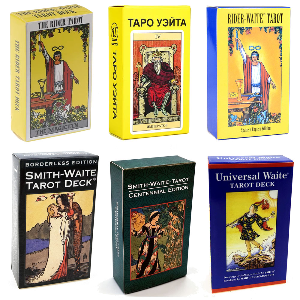 Board Game Quantum - Карточные гадания Таро Райдера-Уэйта, колода Таро
