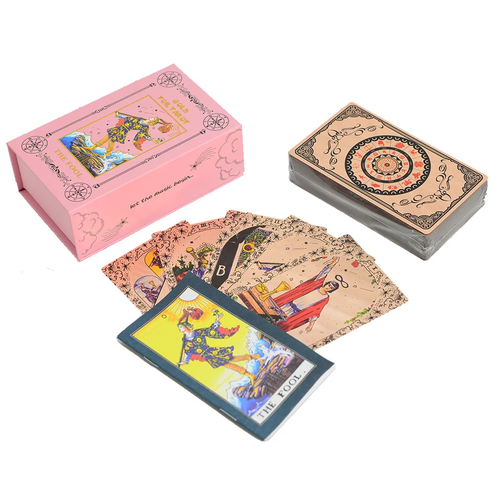 Board Game Yearbook - 78 шт. классические карты Таро ожидания