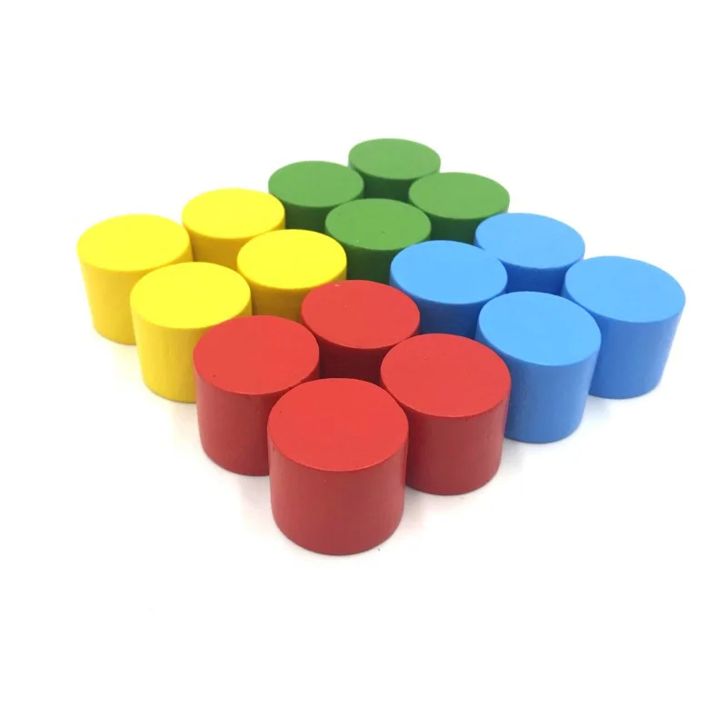 Chess Set Wooden - 8 шт./компл. цилиндрические шахматные фигуры «сделай