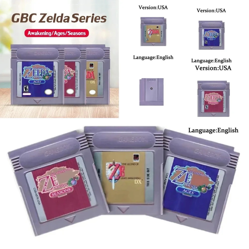 Board Game Zelda - Новая модель картриджа для консоли Zelda