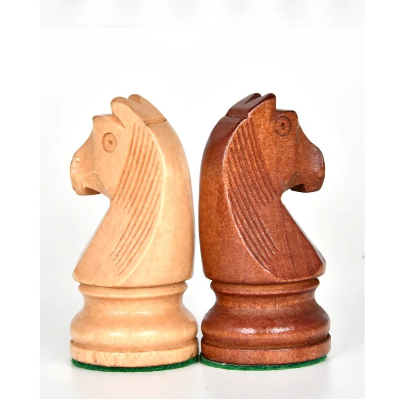 Chess Set Wooden - Шахматный набор 3,5-3,75 дюйма, утяжеленные магнитные