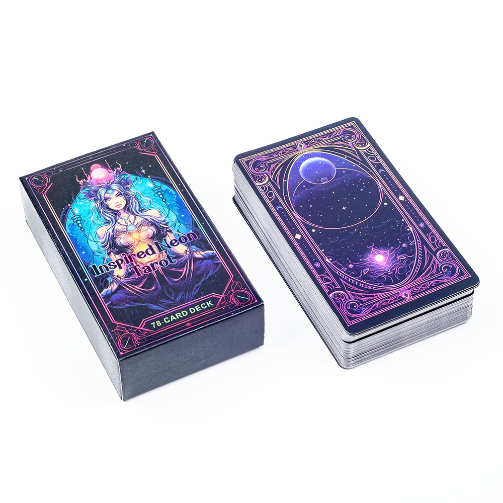 Board Game Quantum - Колода карт Таро Inspired Neon Tarot