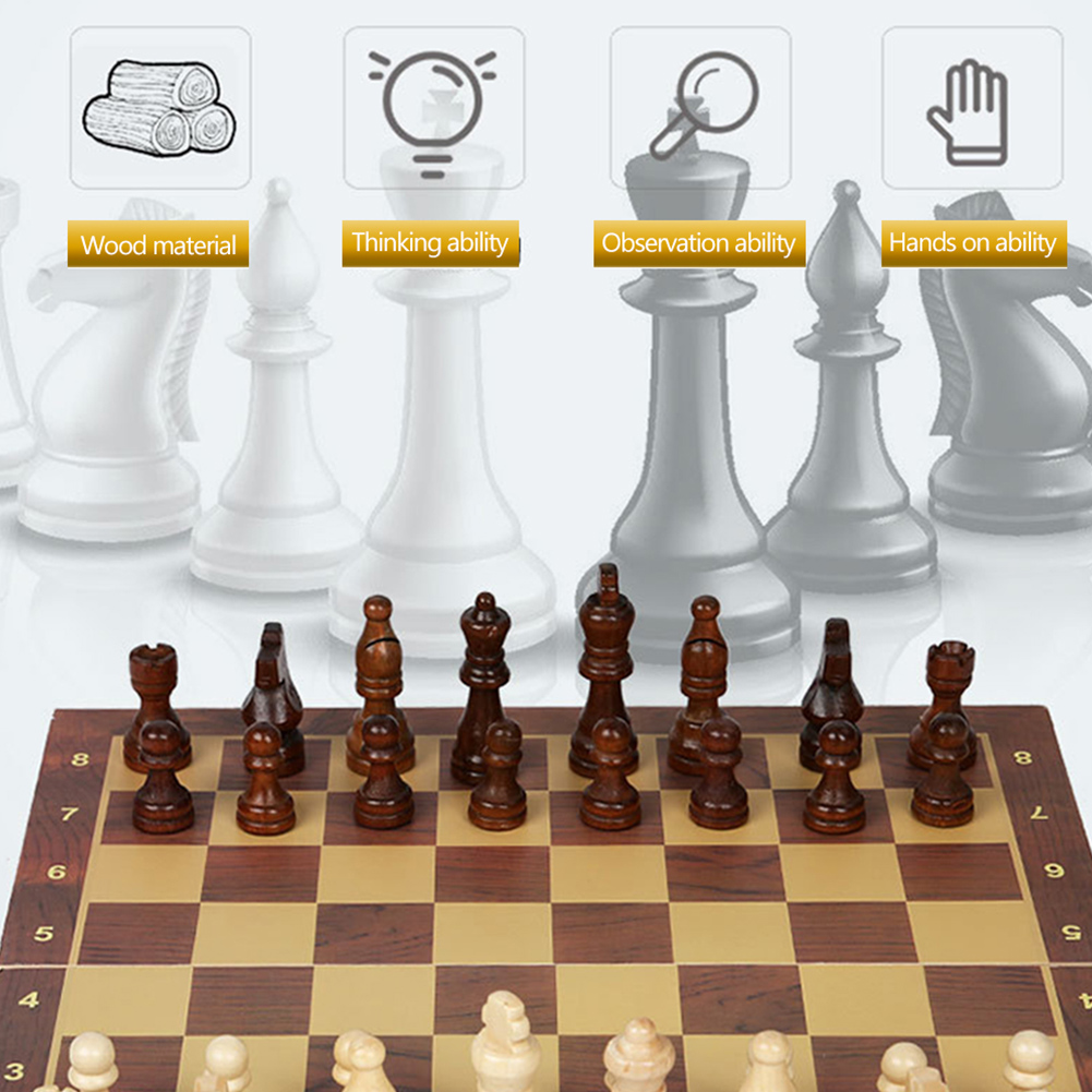 Большая шахматная доска для ра – обзор и цена Chess Set Wooden