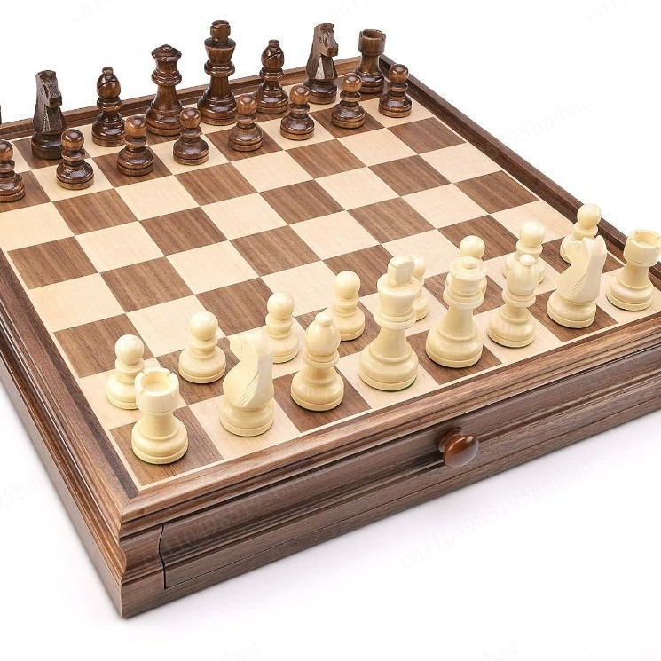 Набор для шахмат и шашек из ма – обзор и цена Chess Set Wooden