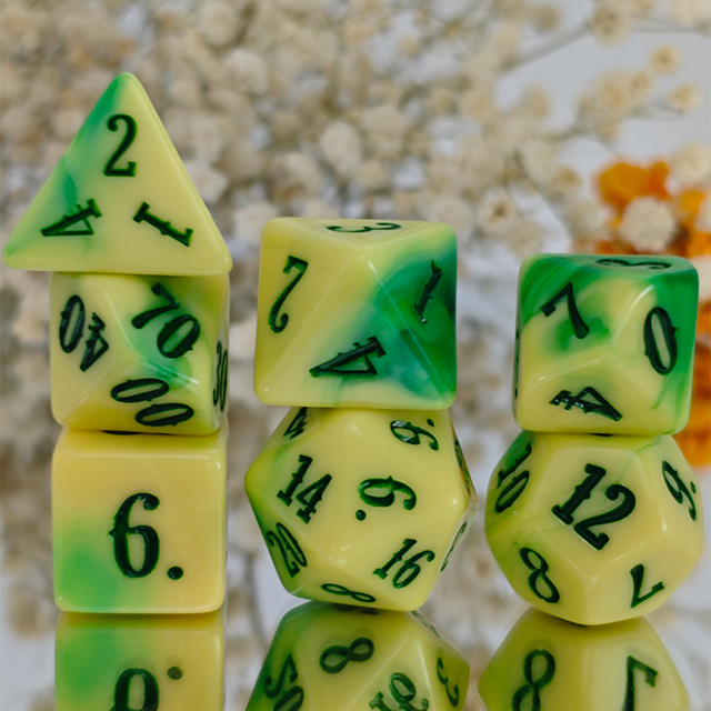 Набор акриловых игральных кост – обзор и цена Board Game Digital