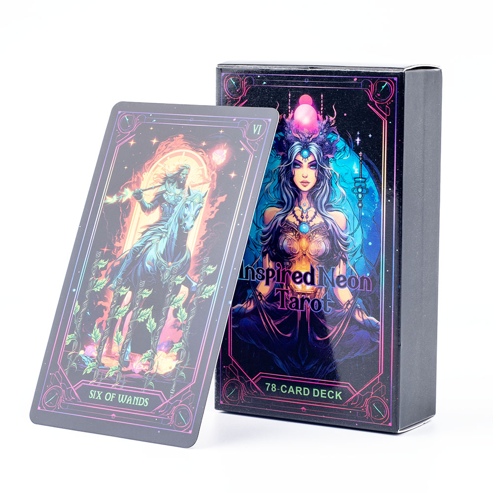 Колода карт Таро Inspired Neon – обзор и цена Board Game Quantum