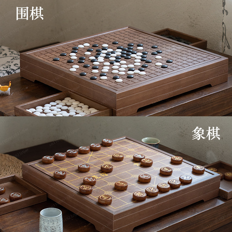 Элитный набор для игры в Го и  – обзор и цена Chess Set Wooden